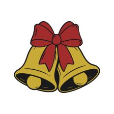 Bells Christmas Wedding Bell Sleigh