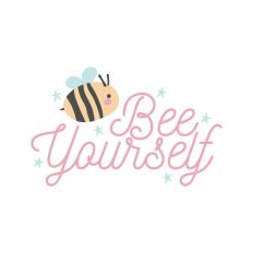 Bee Yourself Buzzy Bumble Insect Quote