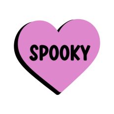 Spooky Halloween Heart