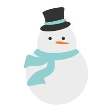 Snowman Winter Christmas Snow Carrot Nose
