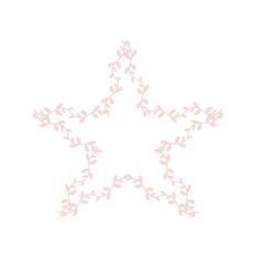 Star Branch Leaf Vine Flower