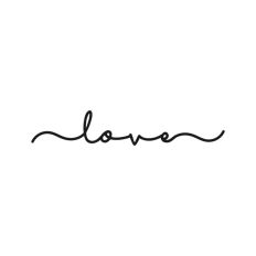 Love Script Fancy Text Swirl