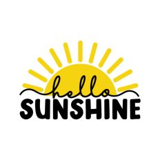 Hello Sunshine Summer Sun