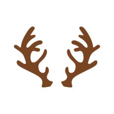 Reindeer Buck Stag Deer Antler Christmas Santa Sleigh