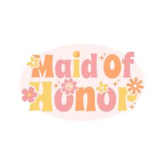 Maid Of Honor Funky Bachelorette