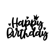 Happy Birthday Crown