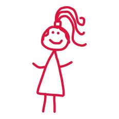 Stick Girl Doodle