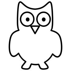 Owl Outline