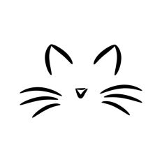 Cat Face Whiskers 