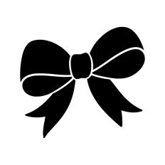 Ribbon Bow Hand Drawn Doodle