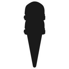 Two Scoop Ice Cream Cone