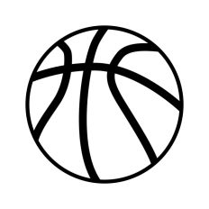 Basketball Outline