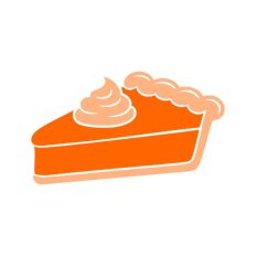 Pie Outline Icon Food Baking Cooking