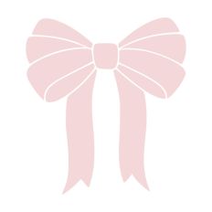 Pink Ribbon Bow Hair Girl Tied Knot