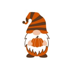 Fall Autumn Gonk Gnome With Pumpkin