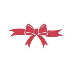 Bow Ribbon Shape Design