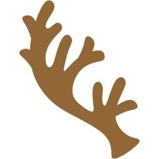 Reindeer Buck Stag Deer Antler Christmas Santa Sleigh