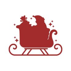 Christmas Santa Sleigh Reindeer Gifts Eve Winter
