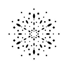 Mandala Dotted Flower