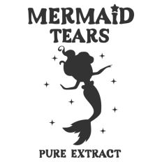Mermaid Tears Potion Bottle Label Halloween Witch