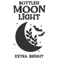 Moon Light Potion Bottle Label Halloween Witch 
