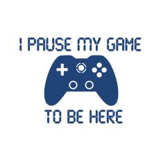 I Paused My Game To Be Here, Video Game