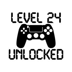 Level 24 Unlocked, Birthday Gamer