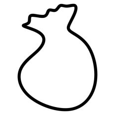 Sack Bag Outline