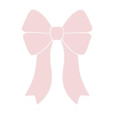 Pink Ribbon Bow Hair Girl Tied Knot