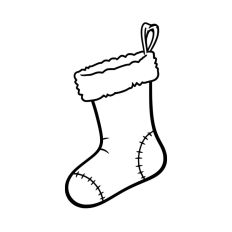 Christmas Stocking Fireplace Gifts Santa
