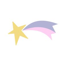 Star Cute Shape Shooting Baby Nursery
