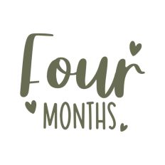 Four Months Baby Milestones First Year Newborn