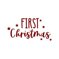 My First Christmas Baby Milestone First 1st Early Years