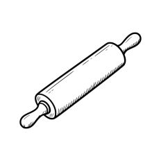 Rolling Pin Baking Cooking Utensil