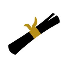 Grad Graduation Scroll