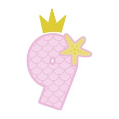 Mermaid Starfish Number 9 Nine