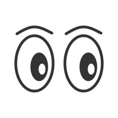 Cartoon Eyes and Eyebrows