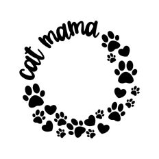 Mom Mama Mother Cat Kitten Pet Owner Animal Lover