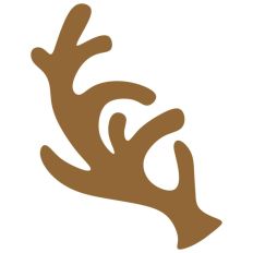 Reindeer Buck Stag Deer Antler Christmas Santa Sleigh
