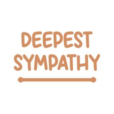 Deepest Sympathy