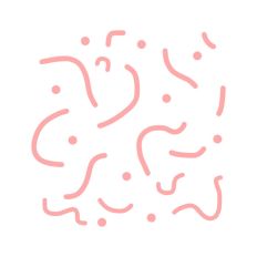Wiggly Line Confetti