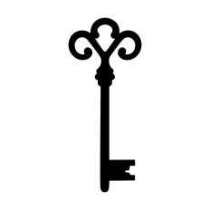 Vintage Ornate Key Old Fashioned