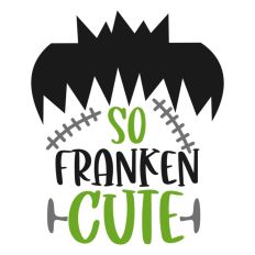 So Franken Cute Frankenstein Halloween Monster Zombie