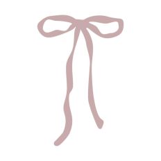 Ribbon Bow Hand Drawn Doodle