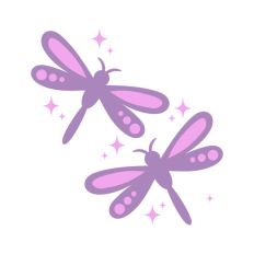 Dragonflies and Sparkles