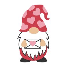 Love Letter Gonk Gnome Love Heart Valentine's Day