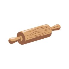 Wooden Rolling Pin Baking Cooking Utensil