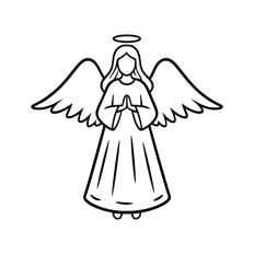 Angel Wings Halo Christmas Christian Jesus Religion Church