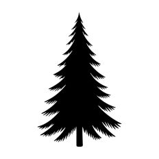 Pine Tree Forest Winter Spruce Christmas