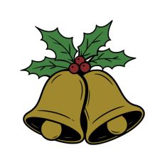 Bells Christmas Wedding Bell Sleigh